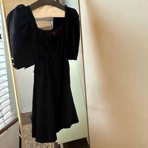 MAJORELLE Black Mini Dress
